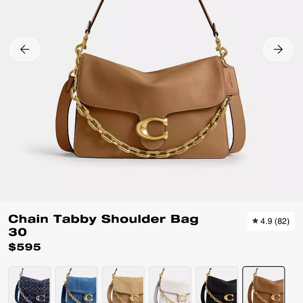 Coach tabby 30 Shoulder Bag - Picture 7 of 7